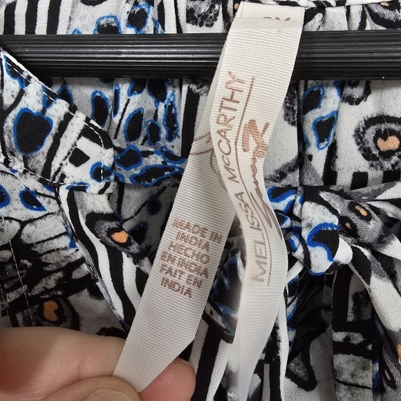 Melissa McCarthy‎ Seven7 Top Womens 2X Butterfly Long Sleeve Flowy Lightweight - Picture 6 of 13